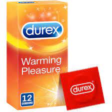 Durex Condoms Warming Pleasure 12 pcs