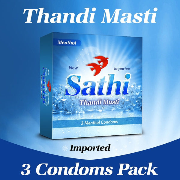 SATHI Menthol 3s Condom Pack